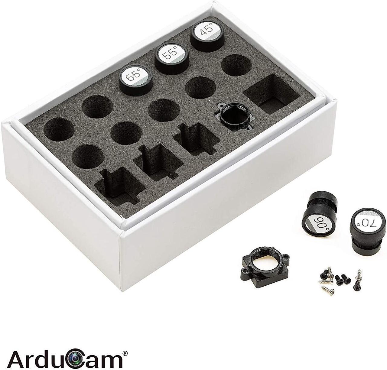 Alt view image 2 of 6 - Arducam M12 Lens Kit, Low Distortion M12 Mount Lenses for Arduino and Raspberry Pi Camera
