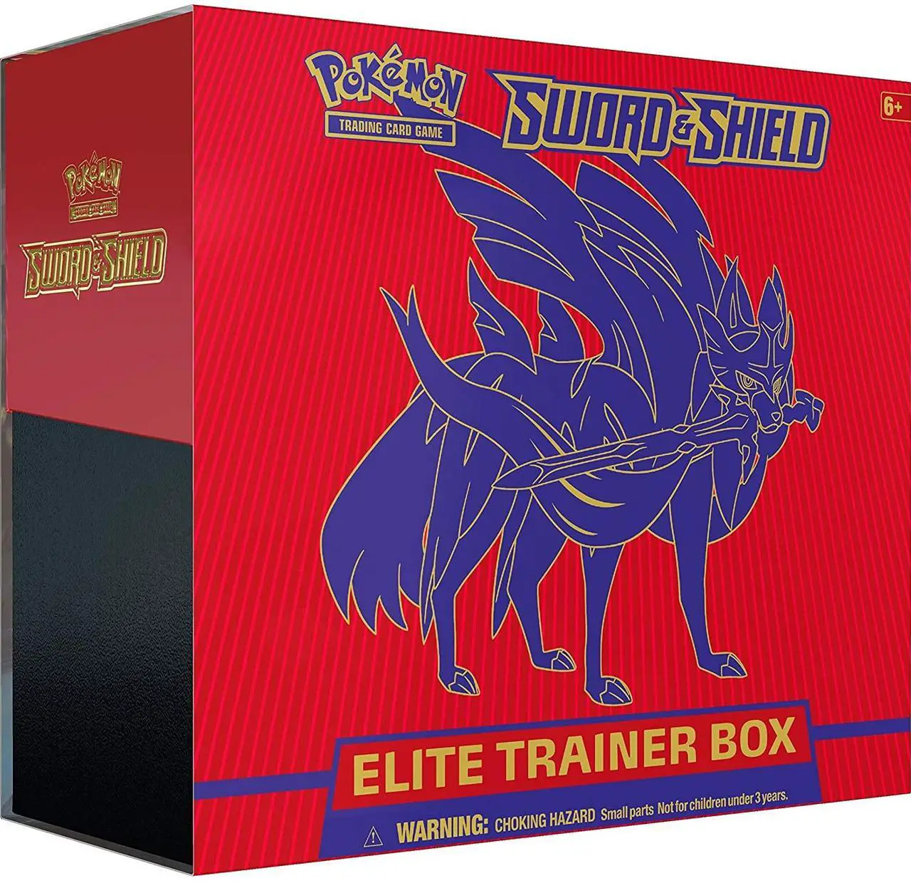 Alt view image 2 of 5 - Pokemon TCG: Sword & Shield Elite Trainer Box [Zamazenta] - SWSH01: Sword & Shield Base Set