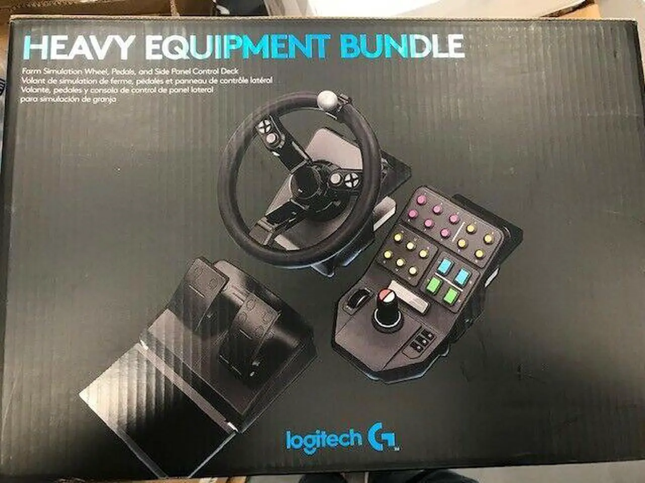 Alt view image 8 of 13 - Logitech G Farm Simulator Heavy Equipment Bundle for PC/PS4