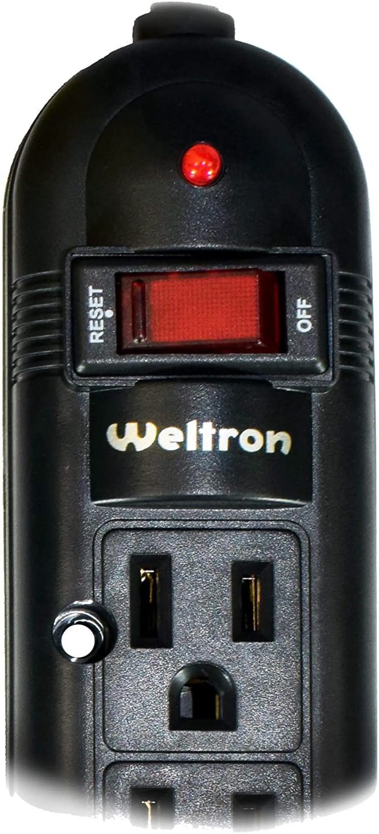 Alt view image 4 of 7 - Weltron - Mountable Surge Protector 6 ft. (WSP-600PLF-6BK)
