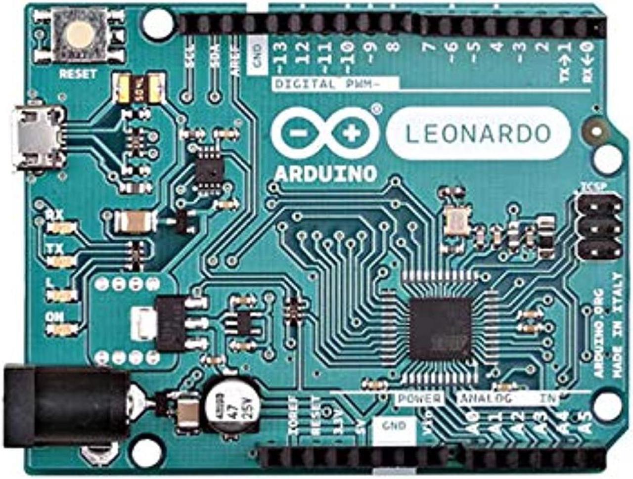 Alt view image 4 of 6 - Arduino Leonardo with Headers
