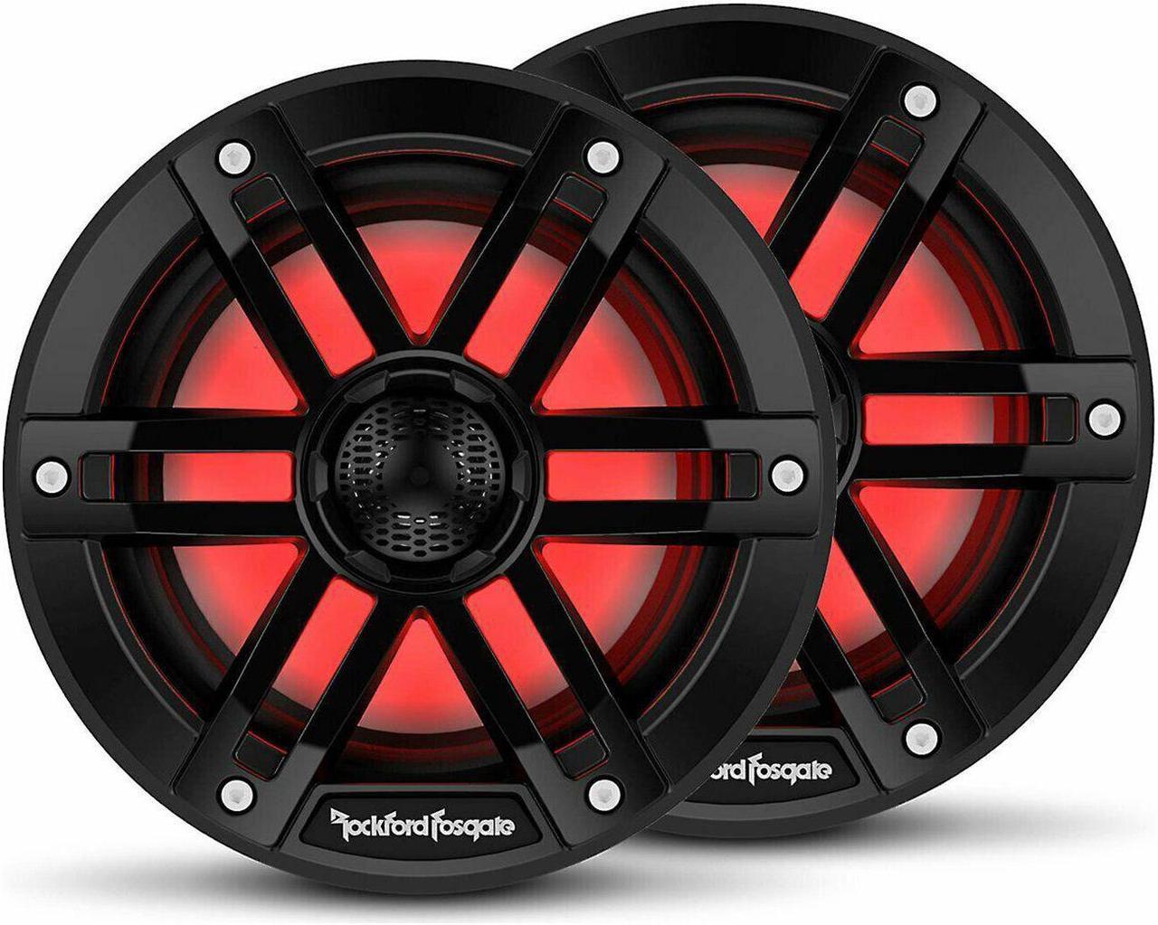 Rockford Fosgate M1-6B, M1 6" Color Optix Marine 2-Way Speaker System - 300W