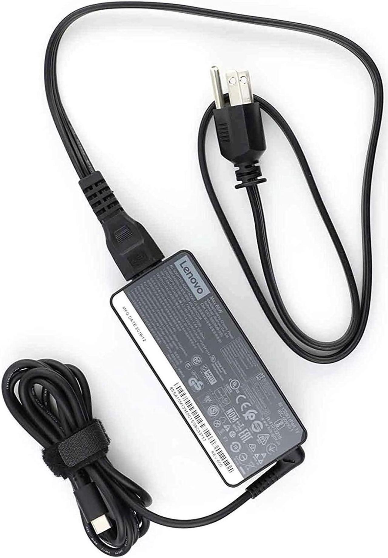 Alt view image 18 of 18 - New Genuine Lenovo ThinkPad 65 Watt 20V 3.25A Type-C USB AC Adapter ADLX65YDC2A