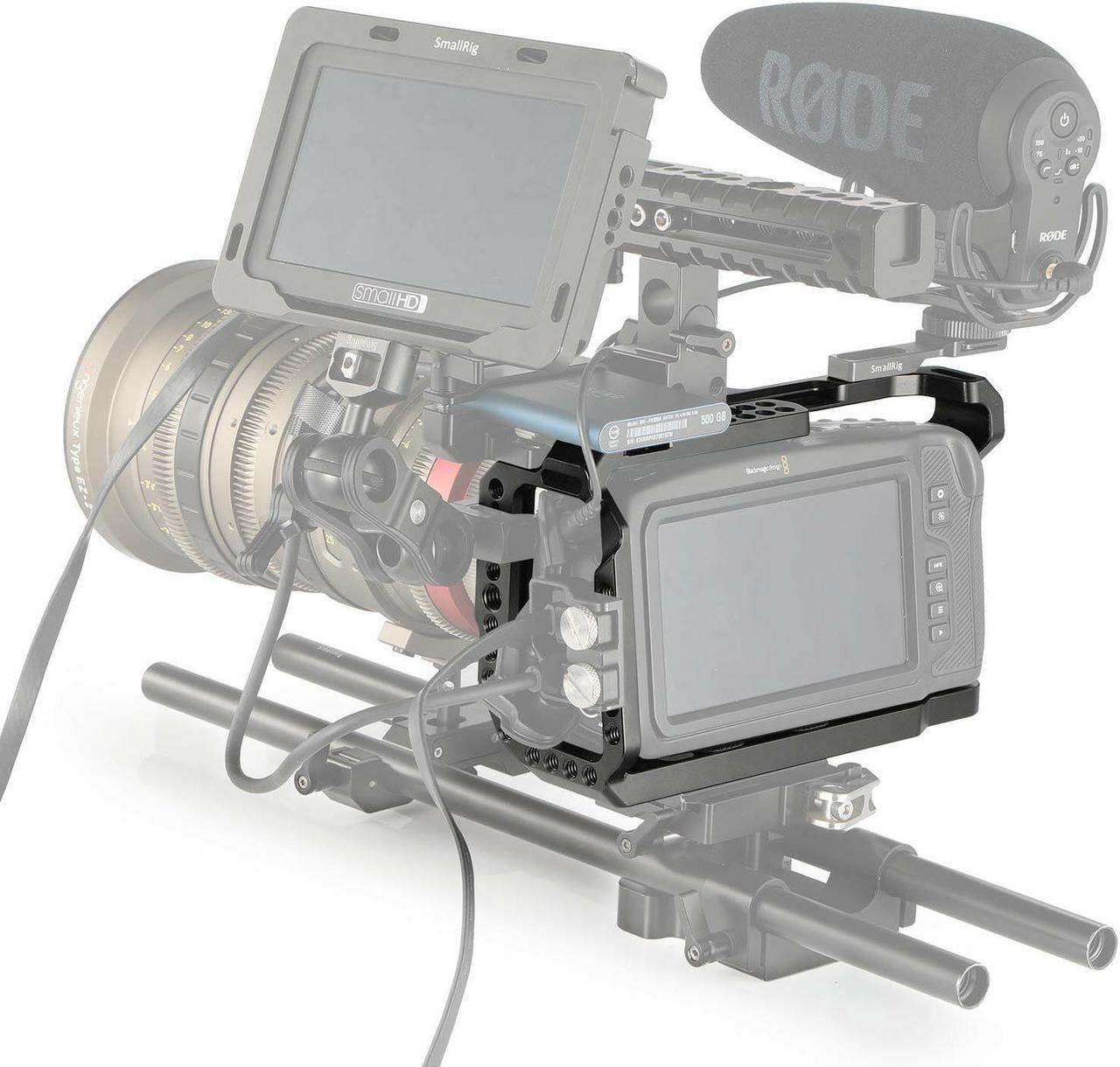 Alt view image 6 of 7 - SmallRig BMPCC 4K& 6K Full Cage for Blackmagic Design Pocket Cinema Camera 2203