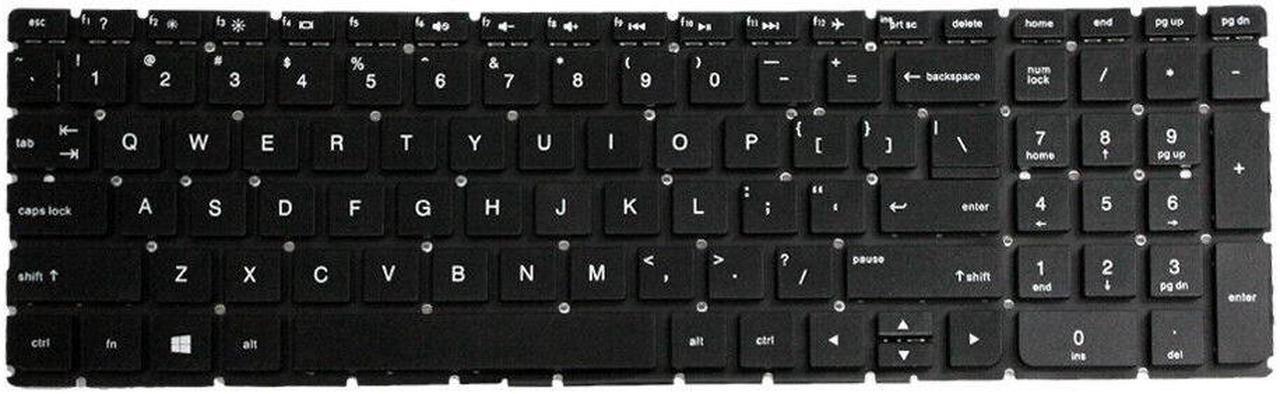 Alt view image 2 of 5 - replacement keyboard for HP Pavilion 17-y020ca 17-y020wm 17-y001ax 17-y001cy  US