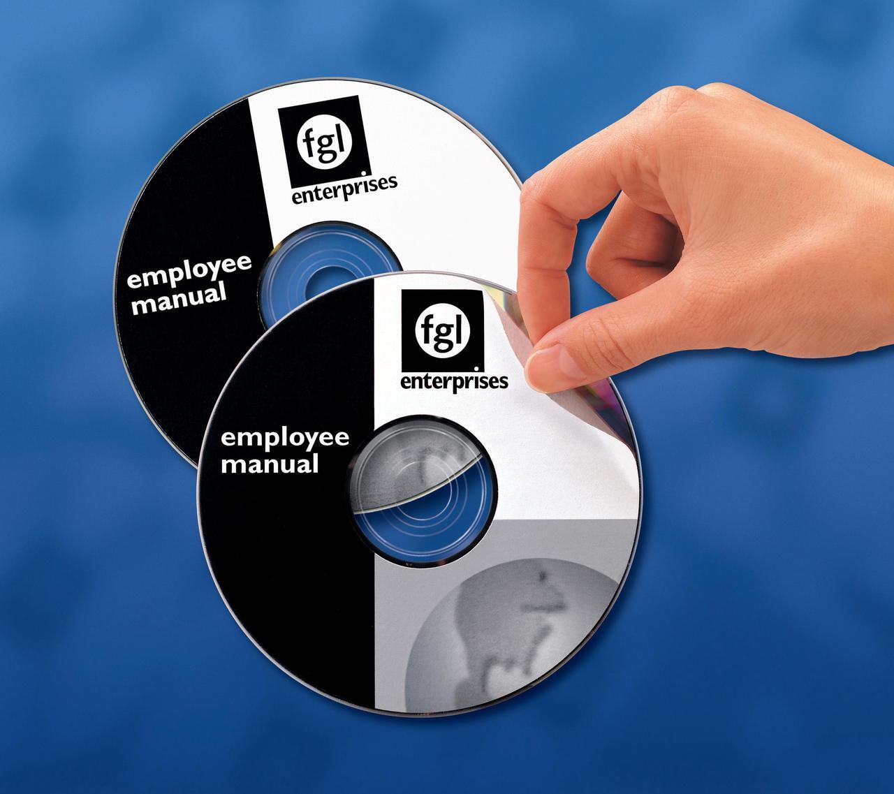 Alt view image 14 of 19 - AVERY 5931 Matte White Removable CD Labels for Laser Printers