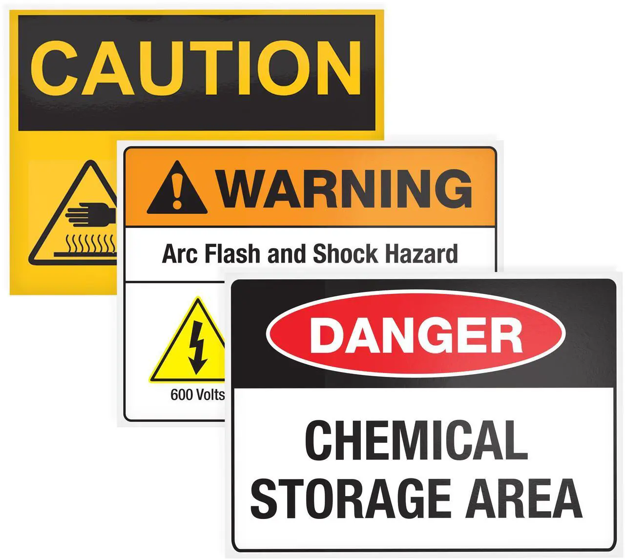 Alt view image 6 of 9 - Avery 61513 (7278261513) Surface Safe Sign Labels, 8.00" x 8.00", Removable Adhesive, Water & Chemical Resistant, Pack of 15