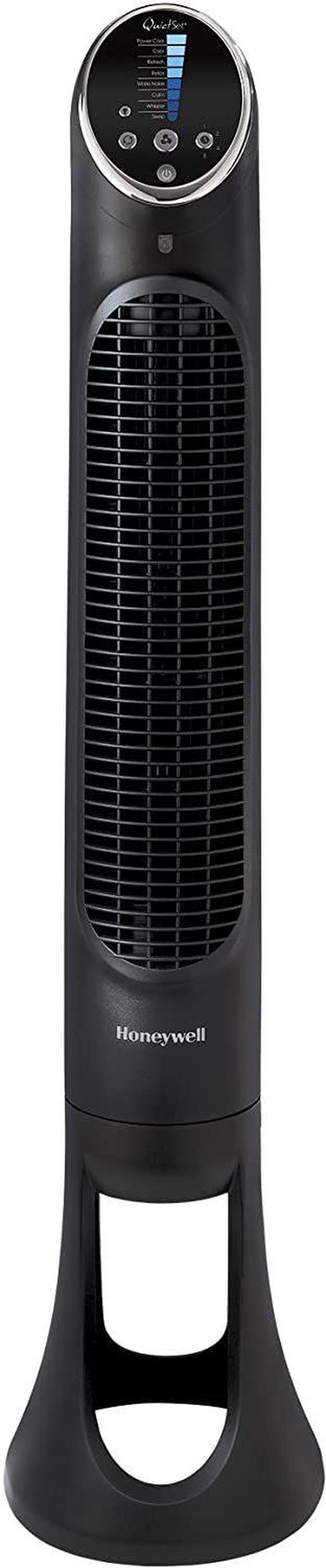Alt view image 2 of 20 - Honeywell QuietSet 8-Speed Whole-Room Tower Fan 10W x 40H Black HYF290B