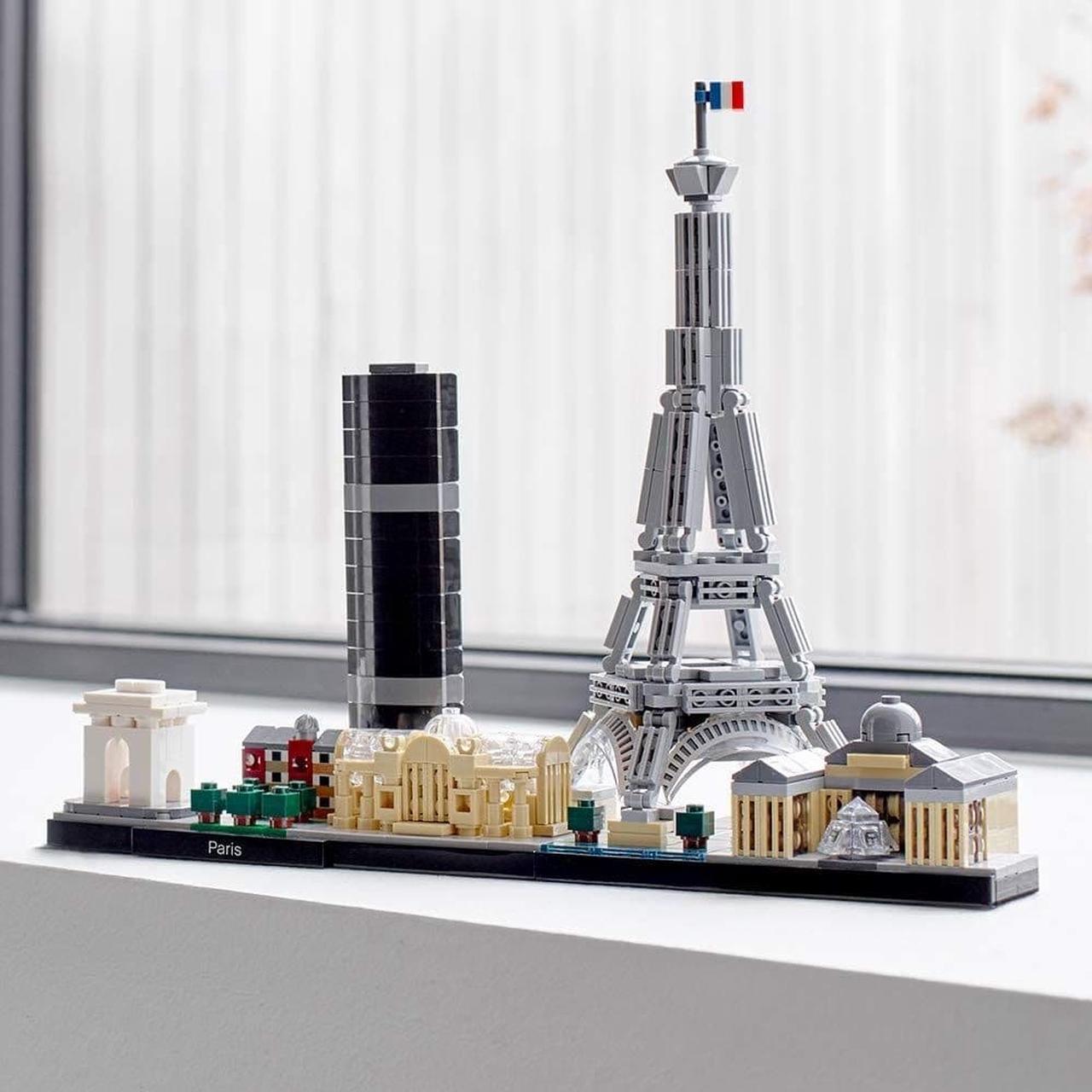 Alt view image 6 of 15 - LEGO Architecture Skyline Collection 21044 Paris Building Kit (694 Piece)