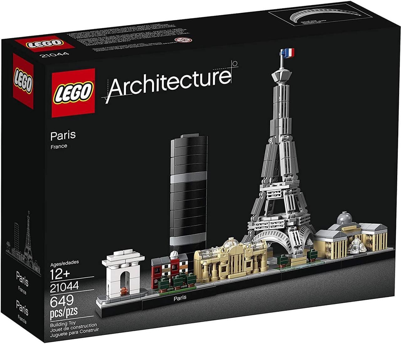 Alt view image 7 of 15 - LEGO Architecture Skyline Collection 21044 Paris Building Kit (694 Piece)