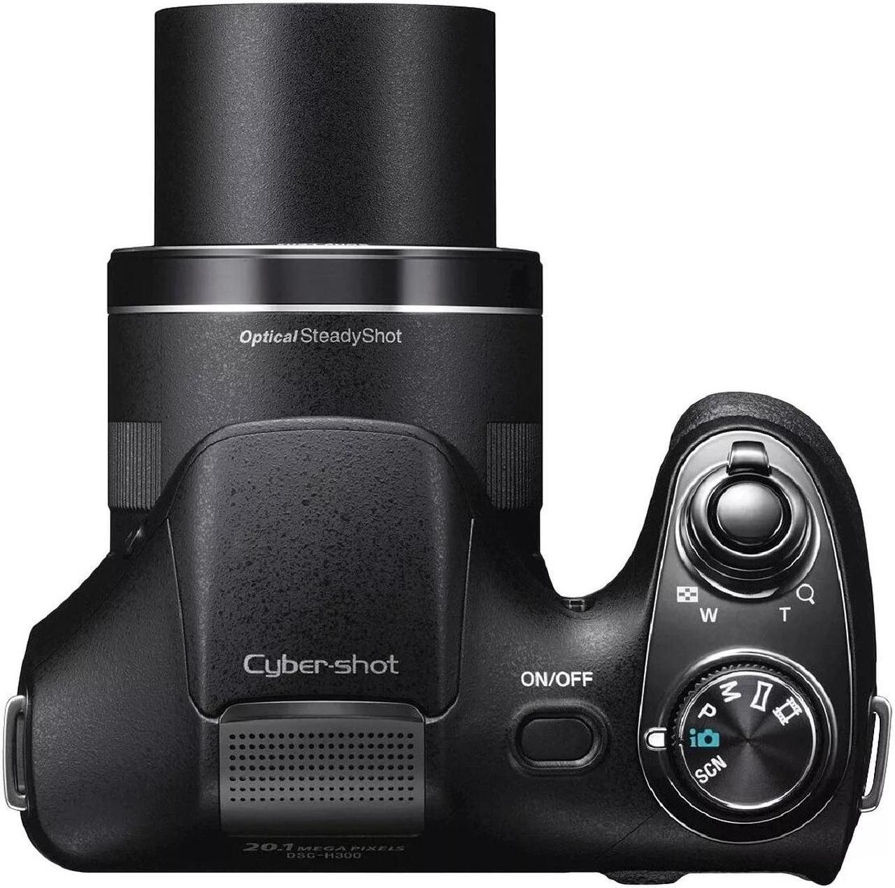 Alt view image 6 of 11 - Sony Cyber-shot DSC-H300/B 20.1 Megapixels Digital Camera - 35x Optical/70x Digital Zoom - 3.0-inch LCD Display - 4.5-157.5 mm Lens - Black