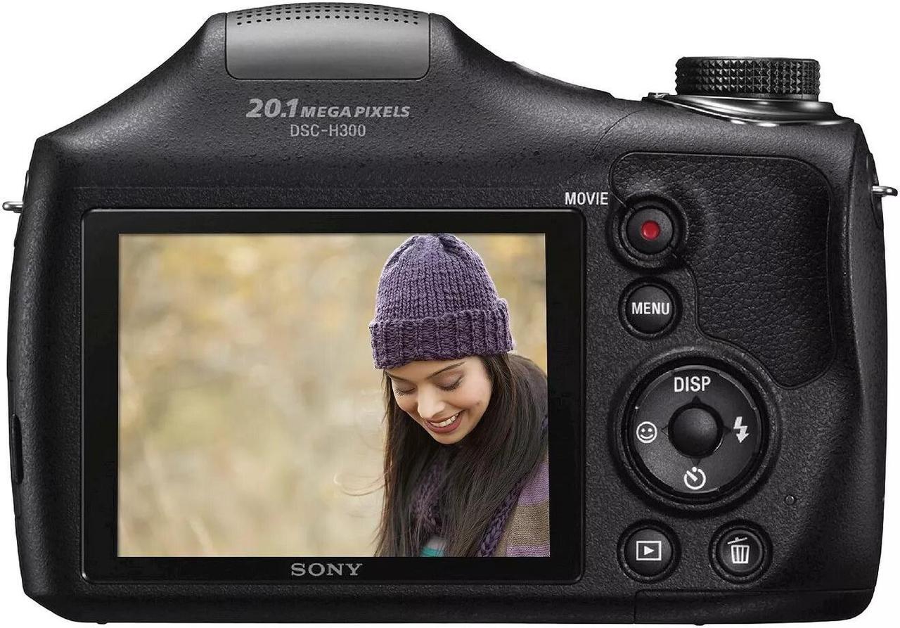 Alt view image 5 of 11 - Sony Cyber-shot DSC-H300/B 20.1 Megapixels Digital Camera - 35x Optical/70x Digital Zoom - 3.0-inch LCD Display - 4.5-157.5 mm Lens - Black