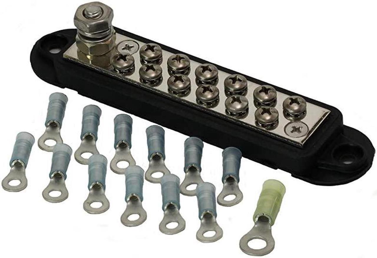 Alt view image 3 of 4 - 12 Terminal Ground Distribution Block Kit
