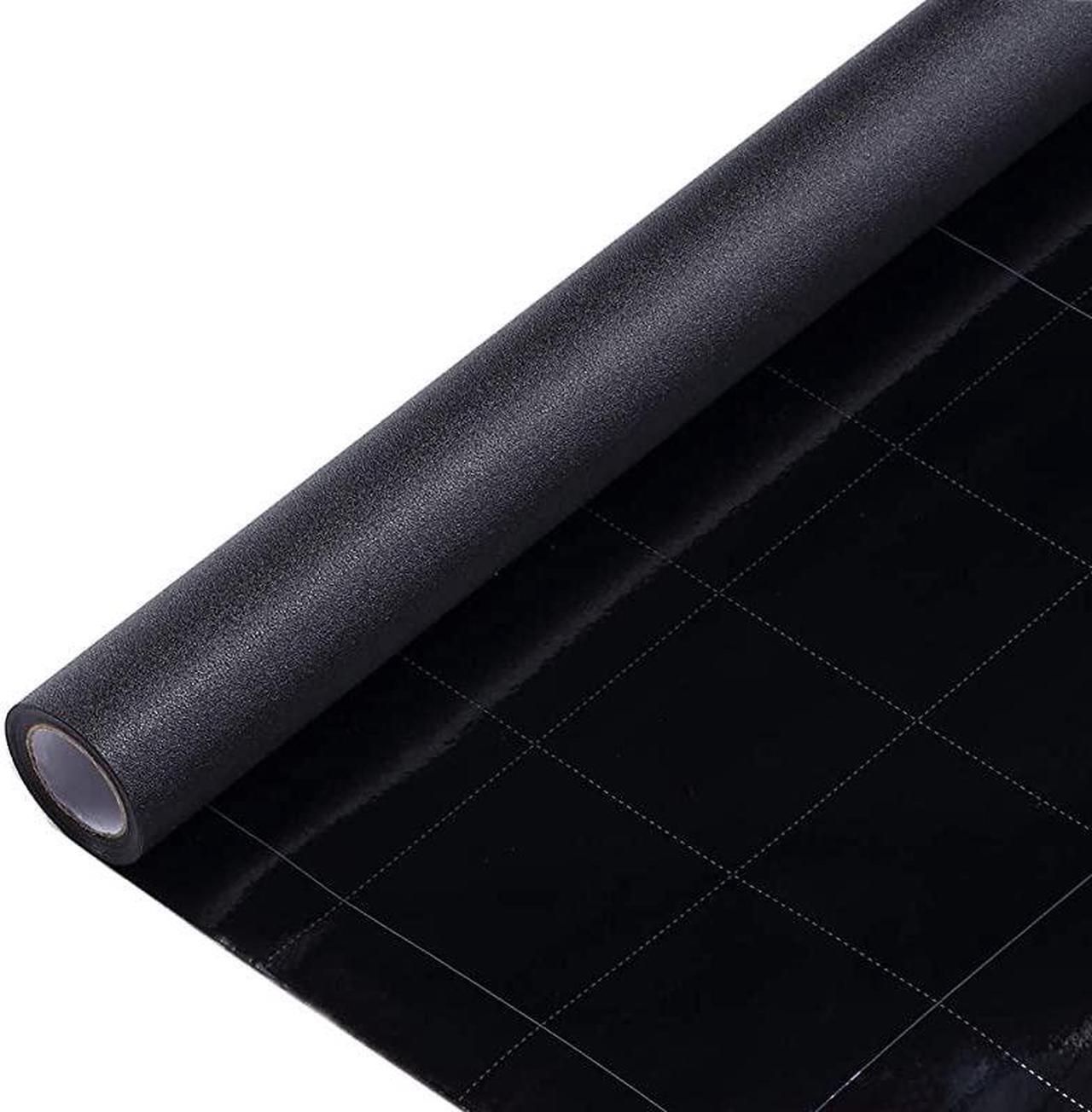 Main image of Static Cling Total Blackout Window Film Privacy Room Darkening Window Tint Black Window Cover 100 Light Blocking No Glue 177 x 787 inches