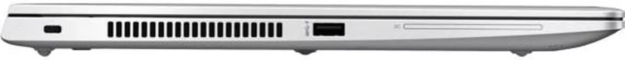 Alt view image 6 of 6 - HP EliteBook 850 G6 Laptop Silver (Intel i7-8565U 4-Core, 8GB RAM, 256GB SSD, Intel UHD 620, 15.6" Full HD (1920x1080), Fingerprint, Wifi, Bluetooth, Webcam, 2xUSB 3.1, 1xHDMI, Win 10 Pro)