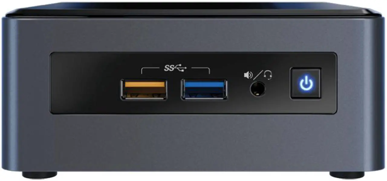 Alt view image 2 of 5 - Intel NUC Kit BOXNUC8I3CYSN2 Home and Business Desktop Black (Intel i3-8121U 2-Core, 4GB RAM, 1TB HDD, AMD Radeon 540, Wifi, Bluetooth, 4xUSB 3.1, 2xHDMI, SD Card, Win 10 Home)