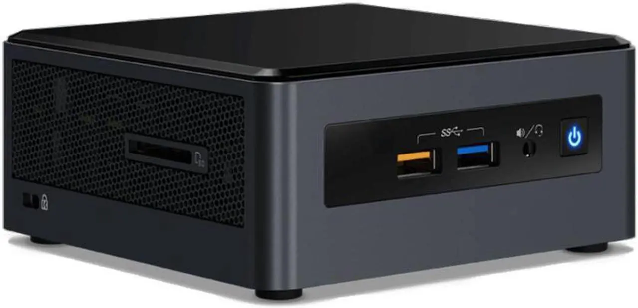 Main image of Intel NUC Kit BOXNUC8I3CYSN2 Home and Business Desktop Black (Intel i3-8121U 2-Core, 4GB RAM, 1TB HDD, AMD Radeon 540, Wifi, Bluetooth, 4xUSB 3.1, 2xHDMI, SD Card, Win 10 Home)