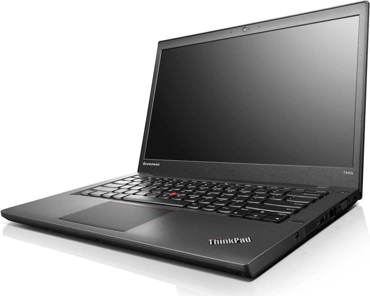 Lenovo ThinkPad T440S 14.0-in Laptop - Intel Core i5 4300U 4th Gen 1.90 GHz 8GB 256GB SSD Windows 10 Home 64-Bit - Webcam