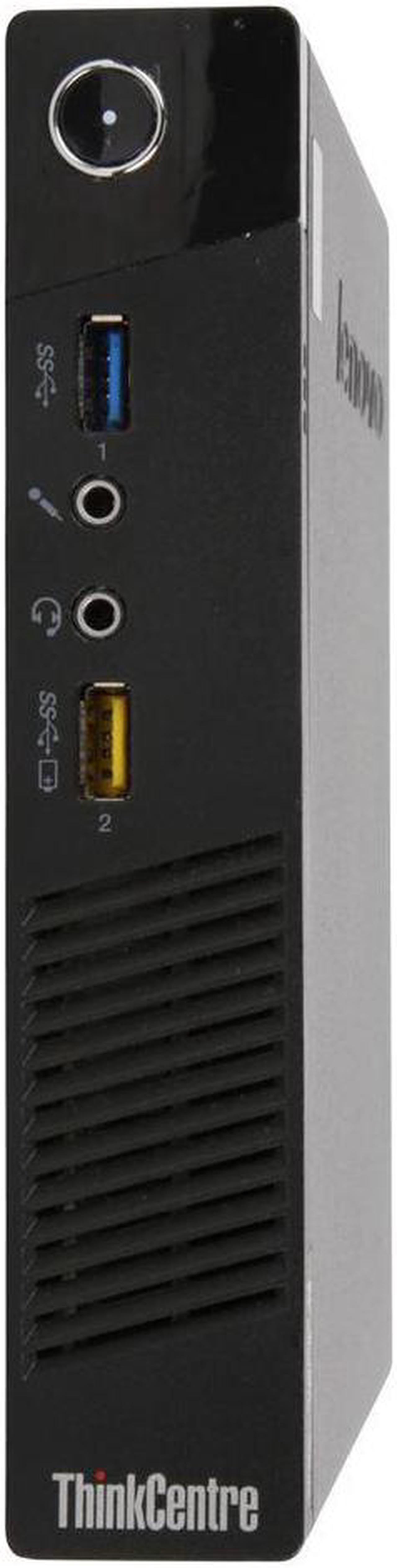 Main image of Lenovo Thinkcentre M73 Desktop Intel Core i3 2.90 GHz 8 GB 128 GB SSD W10P