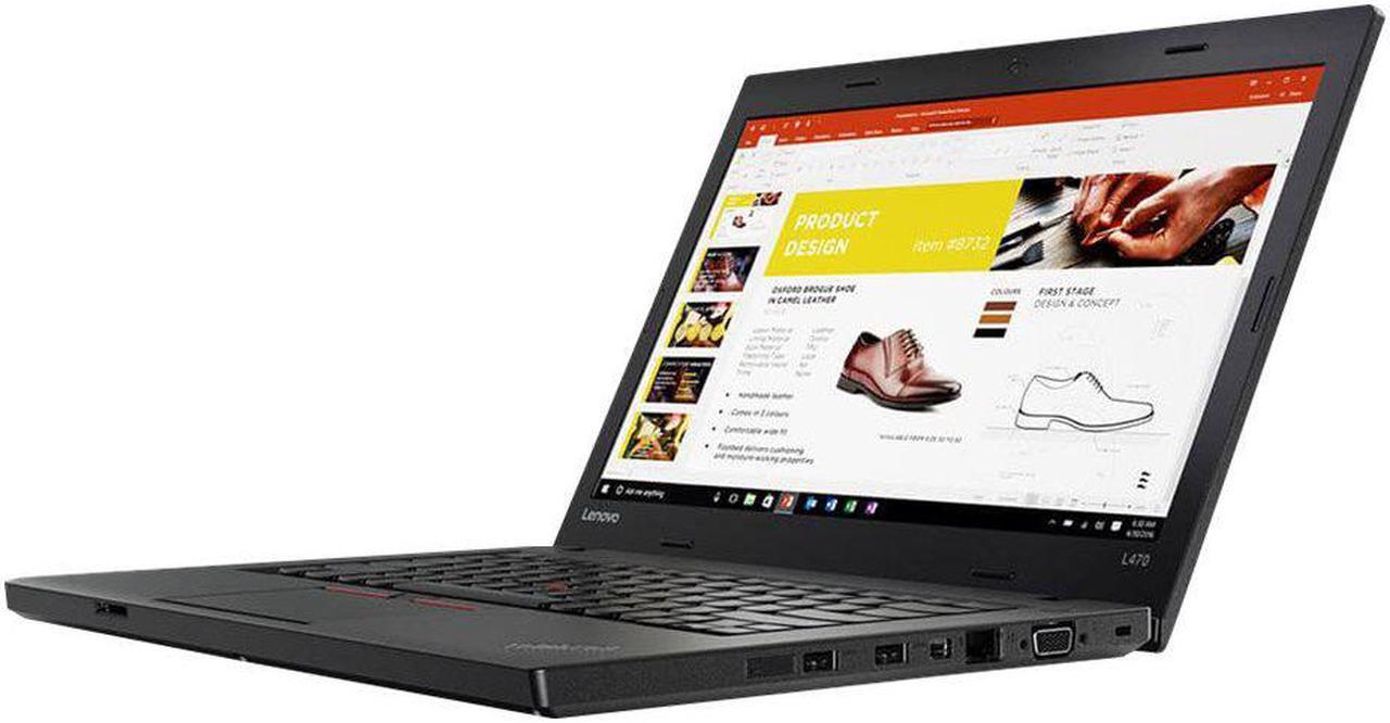 Alt view image 5 of 7 - Lenovo Thinkpad L470 W10Dg 14" Intel i5 2.40 GHz 8GB 256GB SSD Windows 10 Pro