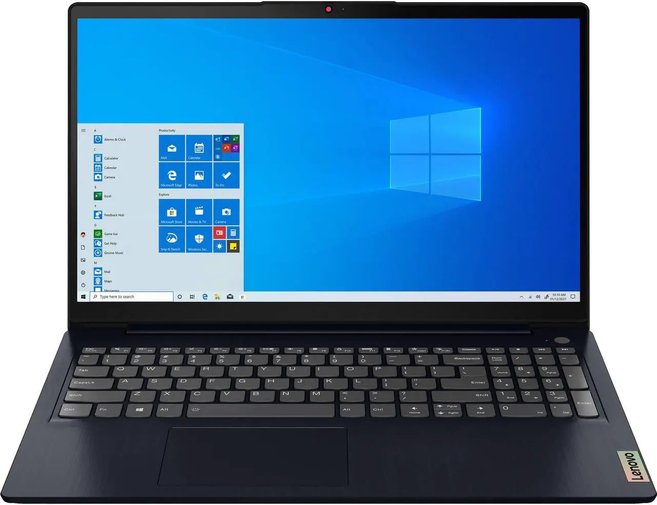 Main image of Lenovo IdeaPad 3 15ALC6 15.6" Laptop AMD Ryzen 5 5500U 12GB Ram 512GB SSD W10H