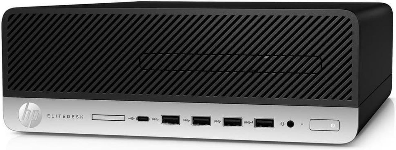 Alt view image 2 of 3 - HP Elitedesk 705 G5 Desktop AMD Ryzen 5 Pro-3400G 16GB 256 GB SSD W10P