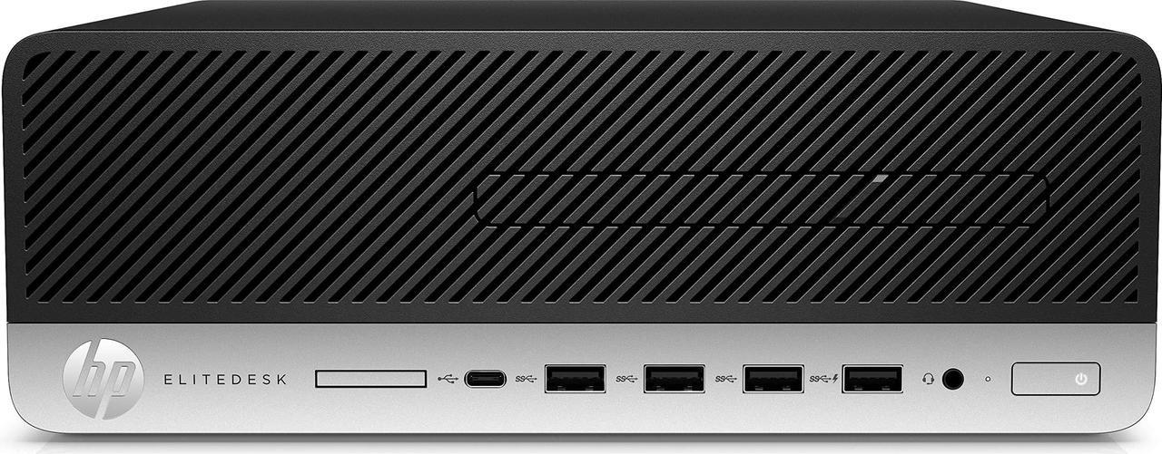 Main image of HP Elitedesk 705 G5 Desktop AMD Ryzen 5 Pro-3400G 16GB 256 GB SSD W10P