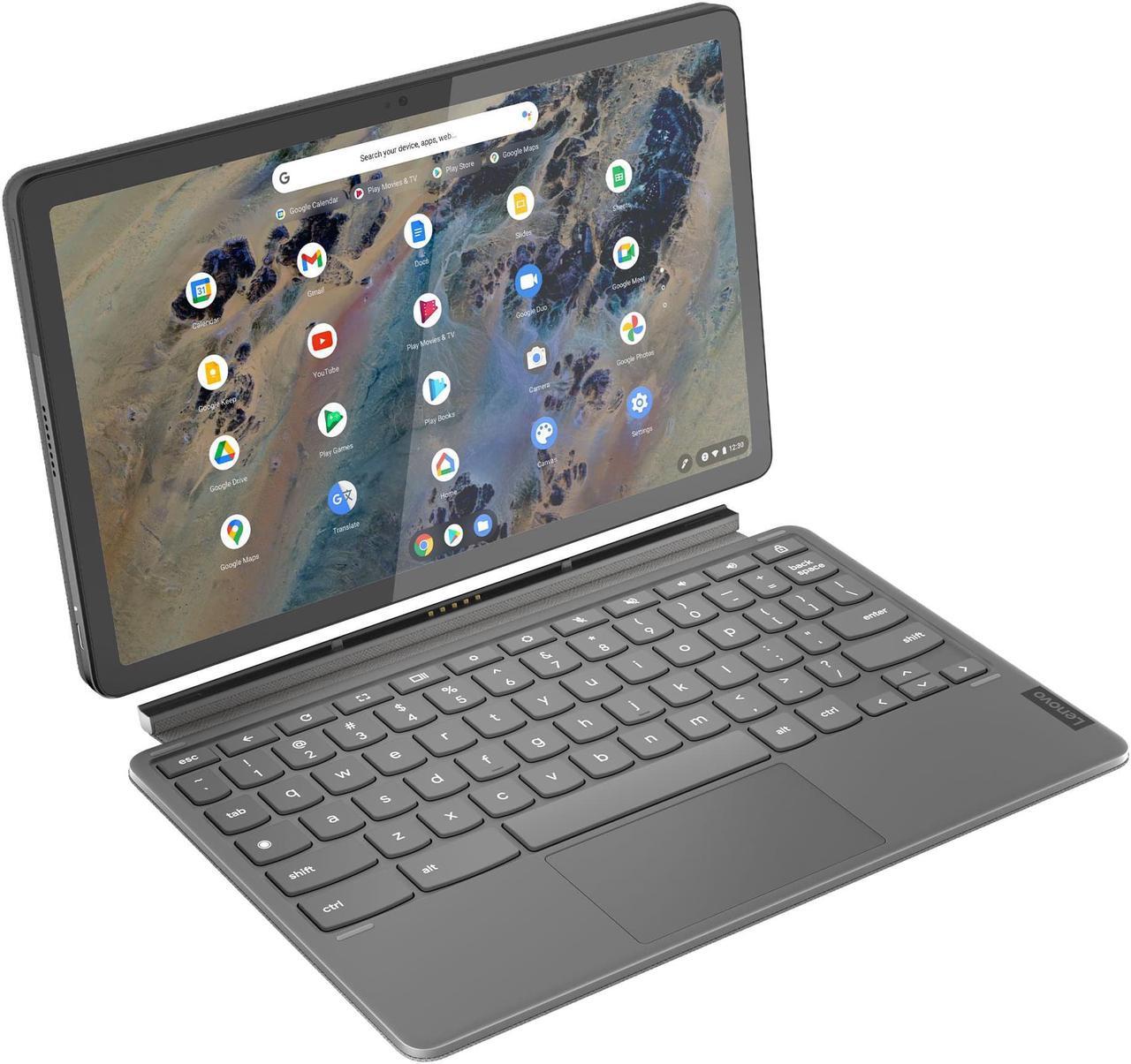 Alt view image 2 of 7 - Lenovo Ip Duet 3 Chrome 11Q727 10.95" Touch Snapdragon 8GB 128GB SSD Chrome OS