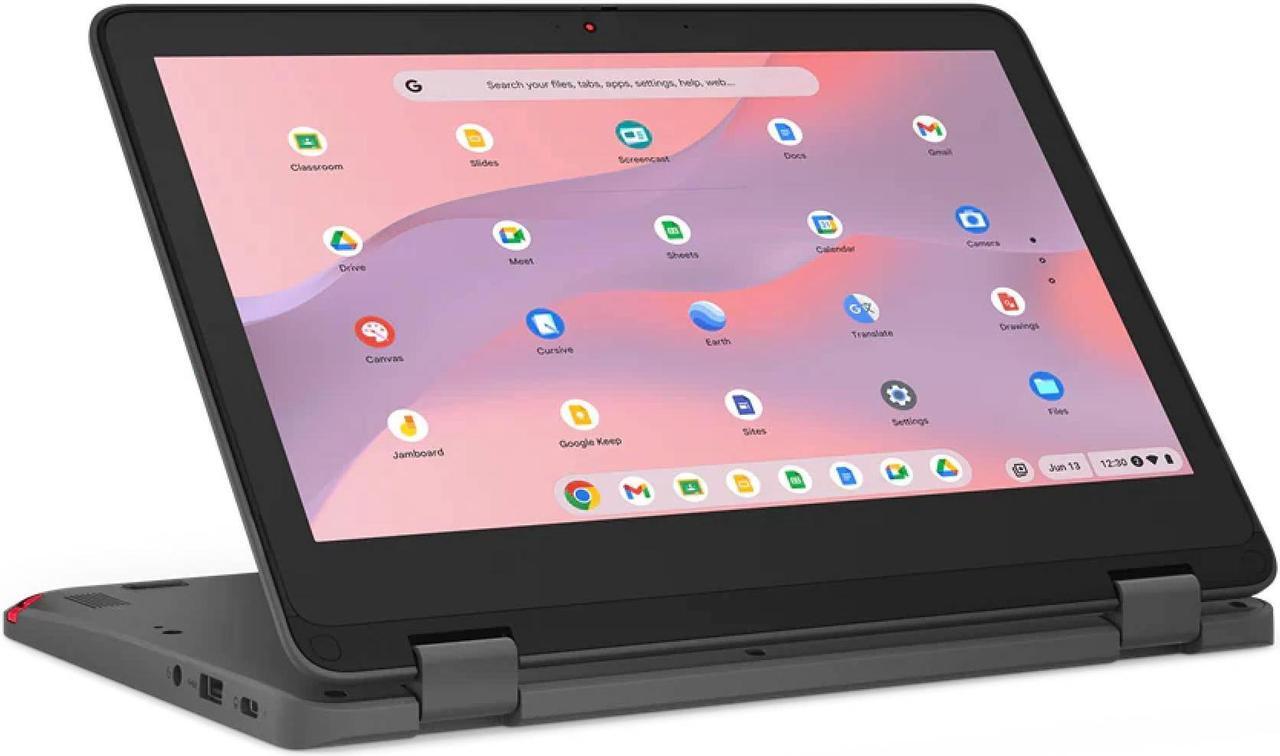Alt view image 4 of 4 - Lenovo 300E Yoga G4 11.6" Touch Laptop Cortex-A55 8GB RAM 64GB Chrome OS- (Manufacturer Recertified)