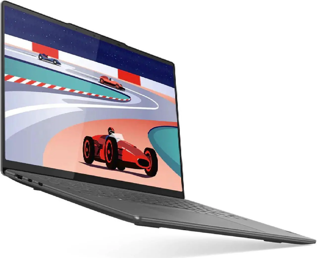 Alt view image 3 of 4 - Lenovo Slim Pro 7 14Aph8 14.5" Touch Laptop AMD Ryzen 7 7735HS GeForce RTX 3050 16GB RAM 512GB SSD W11H
