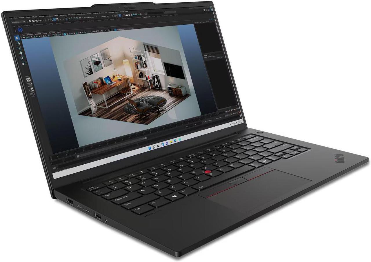 Main image of Lenovo ThinkPad P14S Gen 5 14.5" Laptop RTX 500 Intel U7-155H 64GB 1TB SSD W11P