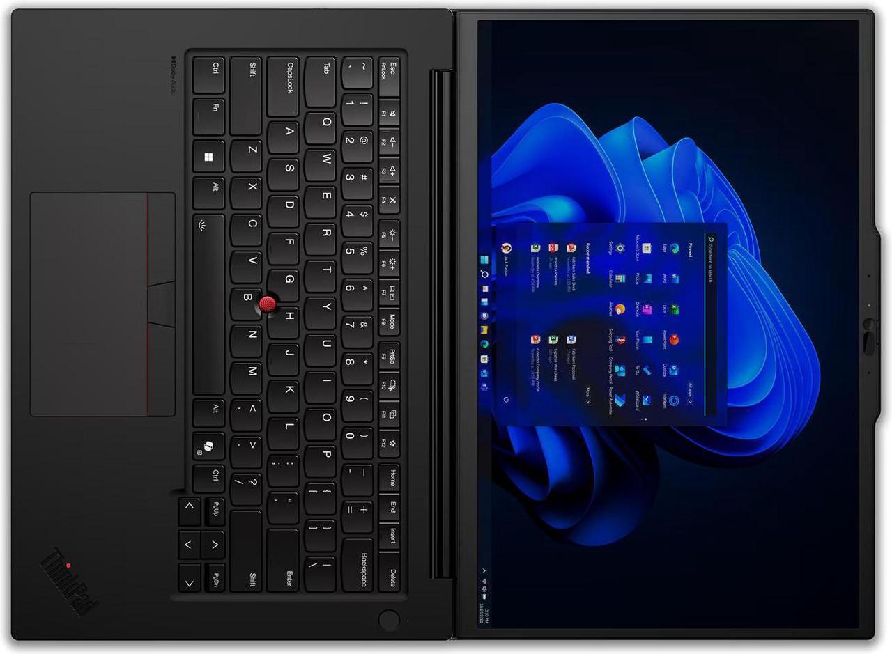 Alt view image 7 of 7 - Lenovo ThinkPad P14S Gen 5 14.5" Laptop RTX 500 Intel U7-155H 64GB 1TB SSD W11P