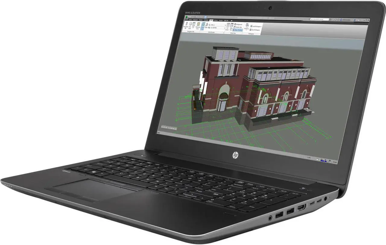Alt view image 3 of 6 - HP Zbook 15 G3 Laptop Intel i7-6820HQ 2.7 GHz 32GB Ram 512GB SSD W10P