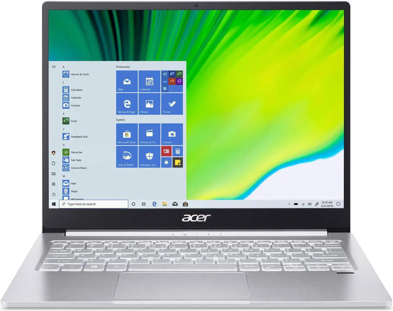 Main image of Acer Swift 3 - 14" Laptop Intel Core i7-1165G7 2.8GHz 8GB RAM 512GB SSD W10H (NX.ABNAA.003 - SF314-511-7412)