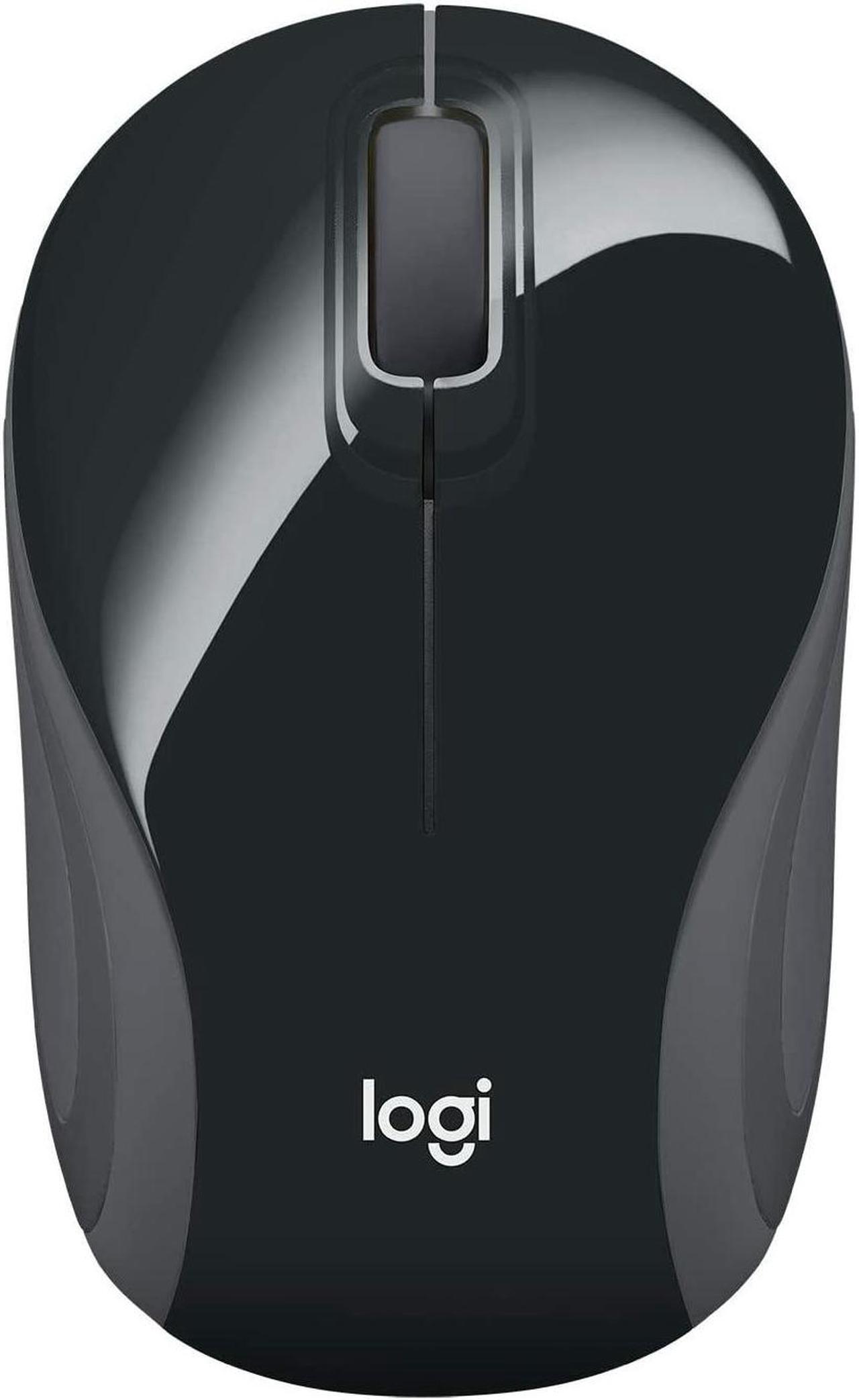 Main image of Logi tech Wireless Mini Mouse M187 Ultra Portable, 2.4 GHz with USB Receiver, 1000 DPI Optical Tracking, 3-Buttons, PC / Mac / Laptop - Black