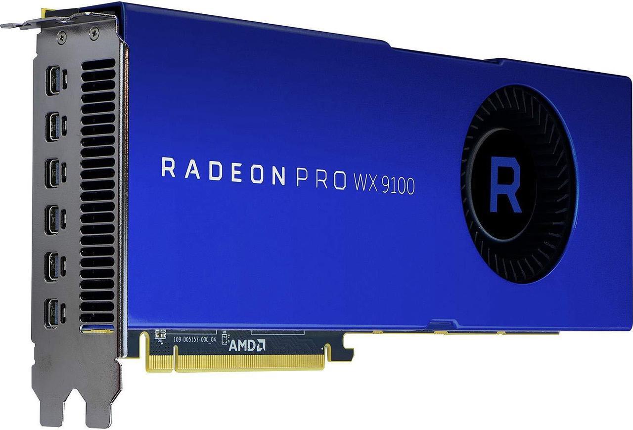 Alt view image 2 of 5 - Dell Radeon Pro WX 9100 16GB 6 mDP Video Card for Precision Workstations (Customer KIT)