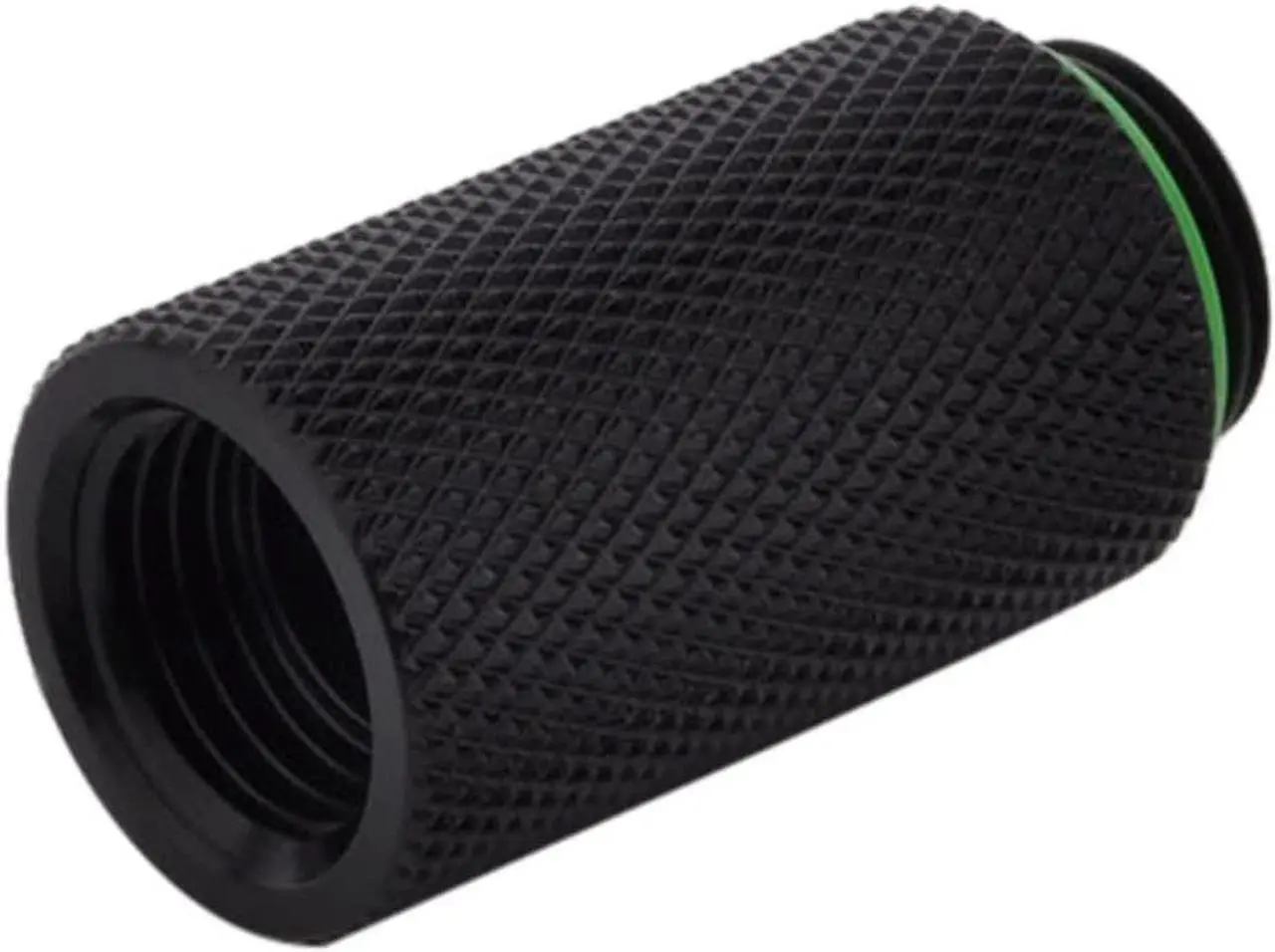 Alt view image 4 of 7 - Bitspower G1/4" Male to Female Extender Fitting, 30mm, Matte Black