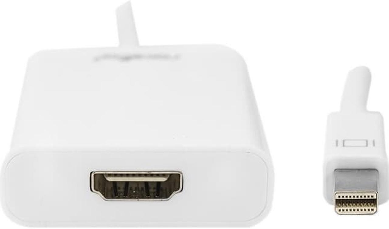 Alt view image 6 of 15 - Rocstor Y10A105-W1 Rocstor Mini DisplayPort/HDMI Audio/Video Adapter - Cable Length: 5.9" - Mini DisplayPort/HDMI for Projector, Monitor, MacBook, MacBook Air, MacBook Pro, Mac mini, Ultrabook,