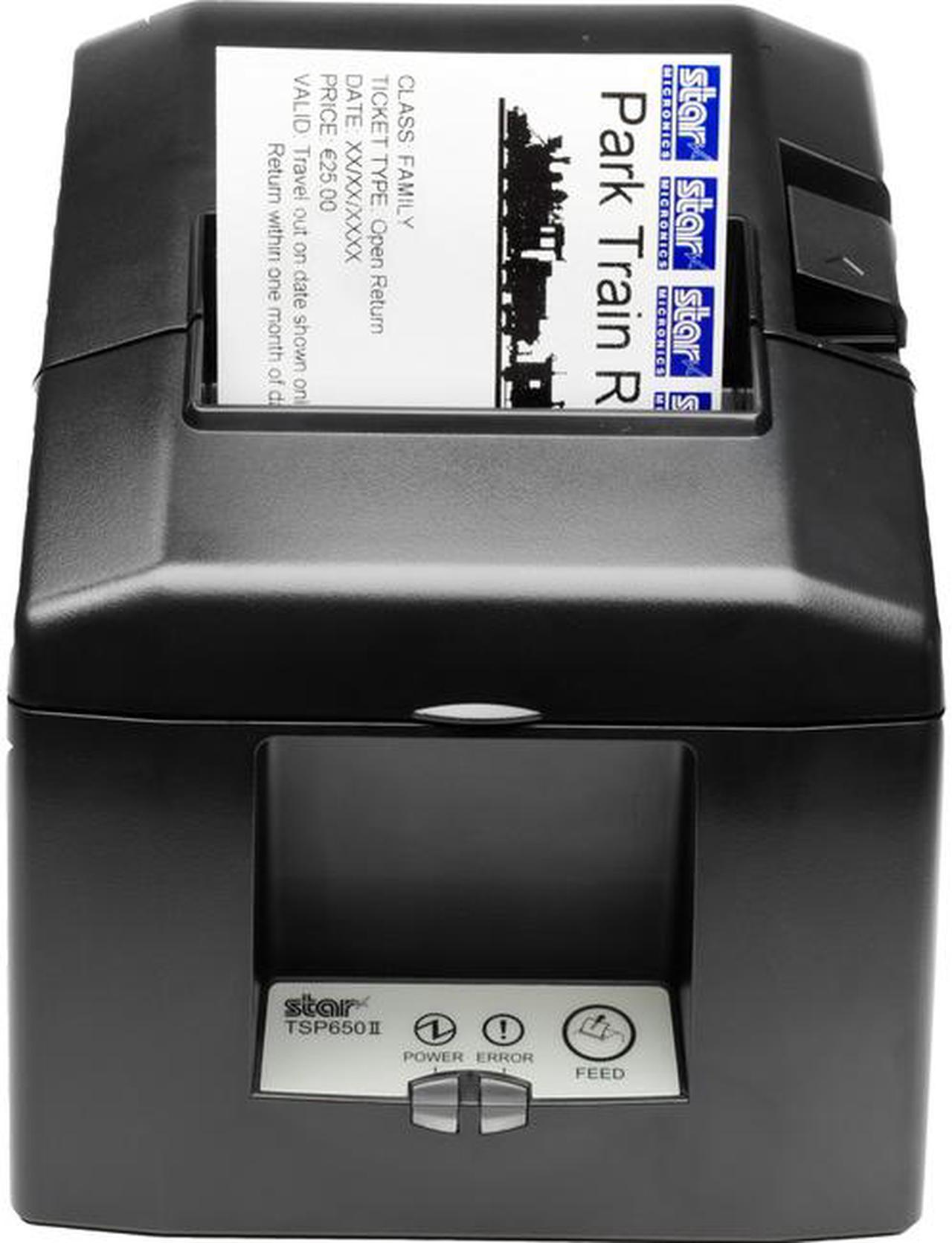 Star Micronics 39449670 Star Micronics TSP654II Direct Thermal Printer - Monochrome - Wall Mount - Receipt Print - 3.15" Print Width - 11.81 in/s Mono - 203 dpi - USB - 3.15"