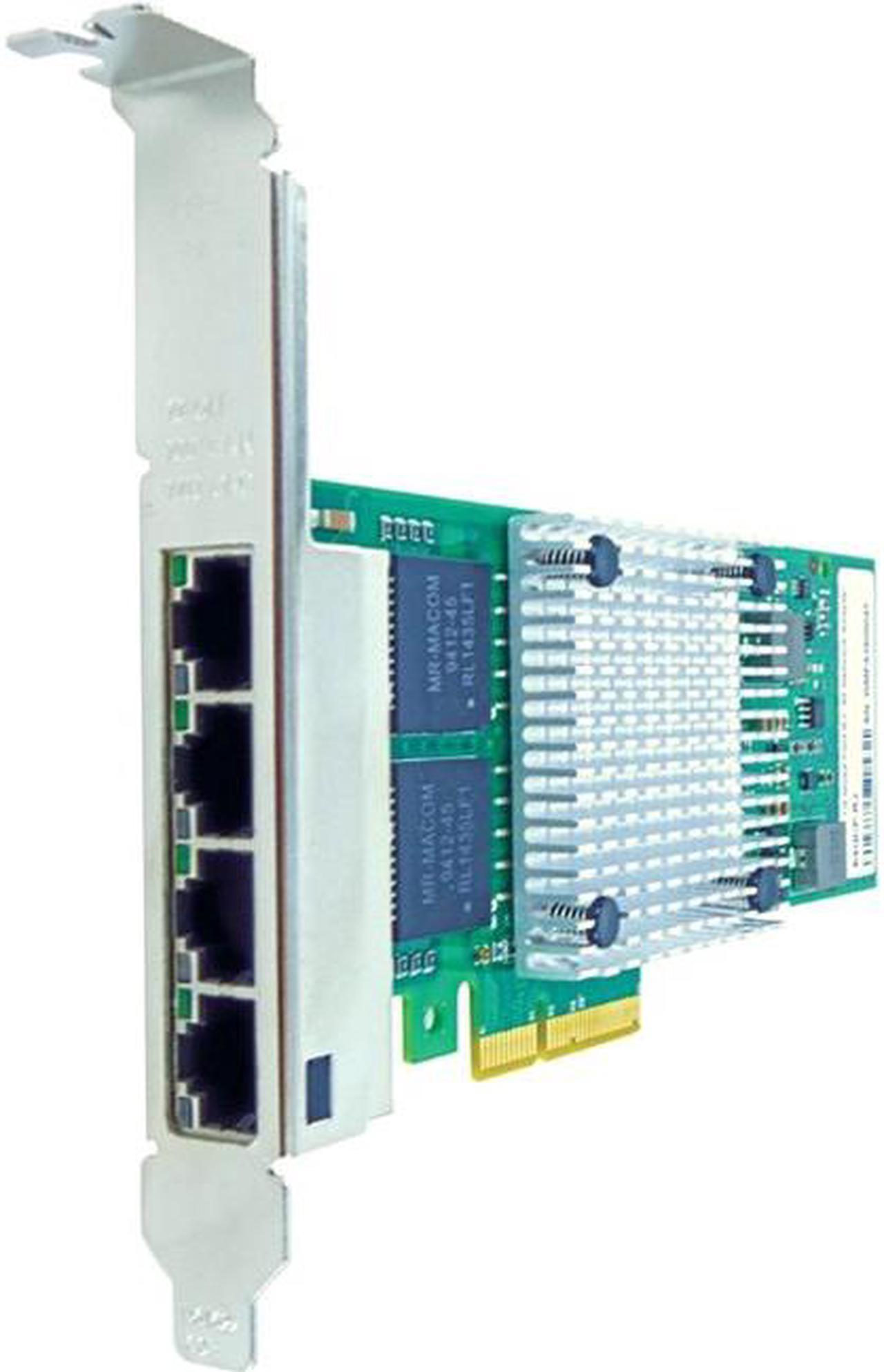 Alt view image 4 of 5 - AXIOM 10/100/1000MBS QUAD PORT RJ45 PCIE X4 NIC CARD FOR INTEL - EXPI9404PTL