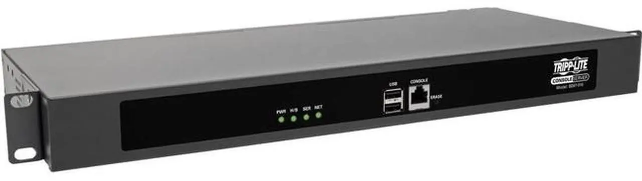 Alt view image 7 of 16 - Tripp Lite Serial Console Server 16-Port 2 USB Ports Dual GbE 4 Gb Flash 1U - Twisted Pair - 2 x Network (RJ-45) - 2 x USB - 16 x Serial Port - 10/100/1000Base-T - Gigabit Ethernet - Desktop, Rack-mou