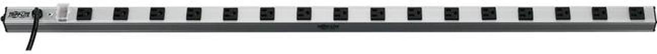 TRIPP LITE PS4816 16 Outlets Power Strip 120V Input Voltage 1800 W Maximum Power 15 ft. Cord Length