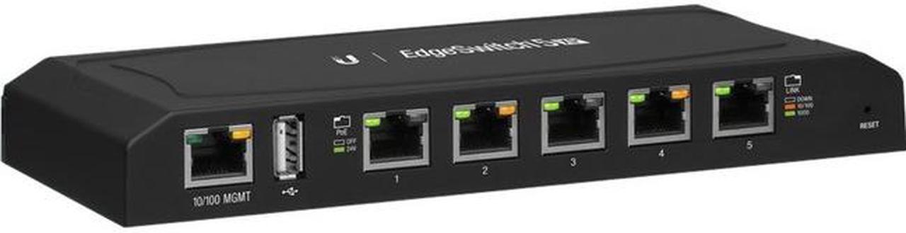 Alt view image 15 of 20 - Ubiquiti EdgeSwitch XP 5 Gigabit 24V PoE Ethernet Switch - ES-5XP