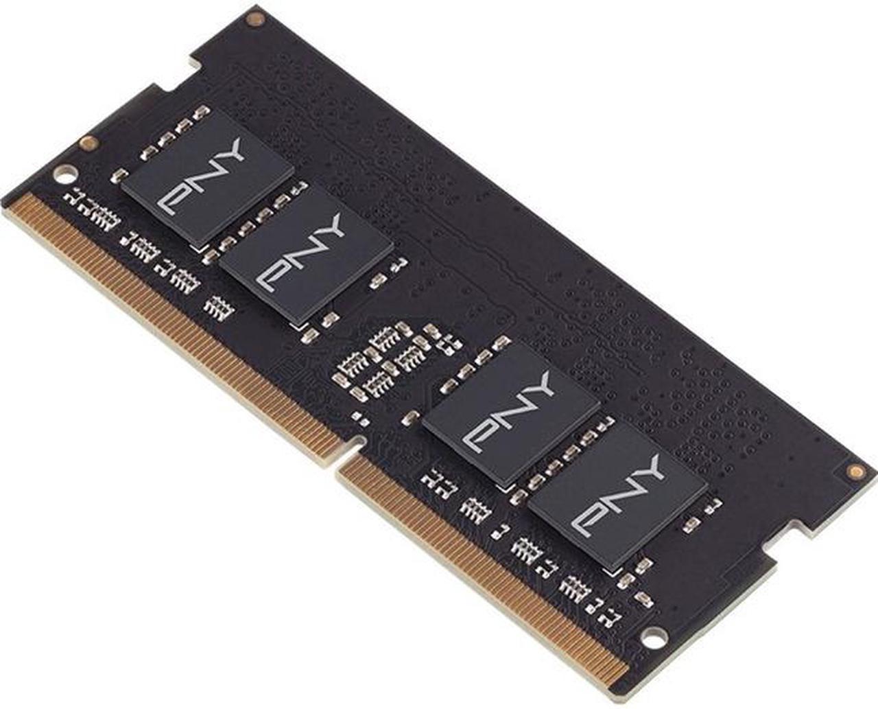 PNY Performance 16GB DDR4 2666 (PC4-21300) CL19 Notebook Memory Module - MN16GSD42666