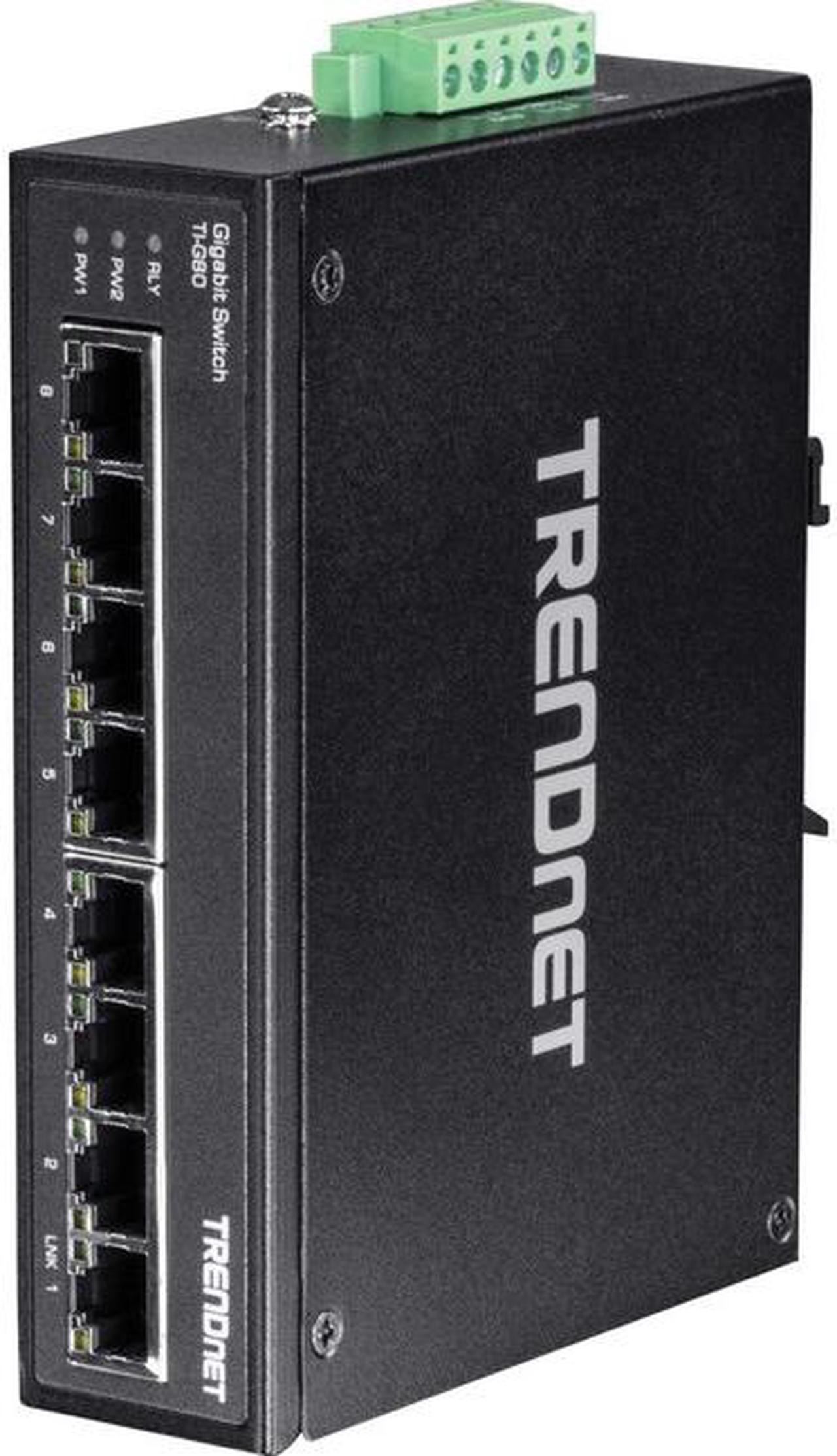 Trendnet 8-Port Hardened Industrial Gigabit Switch