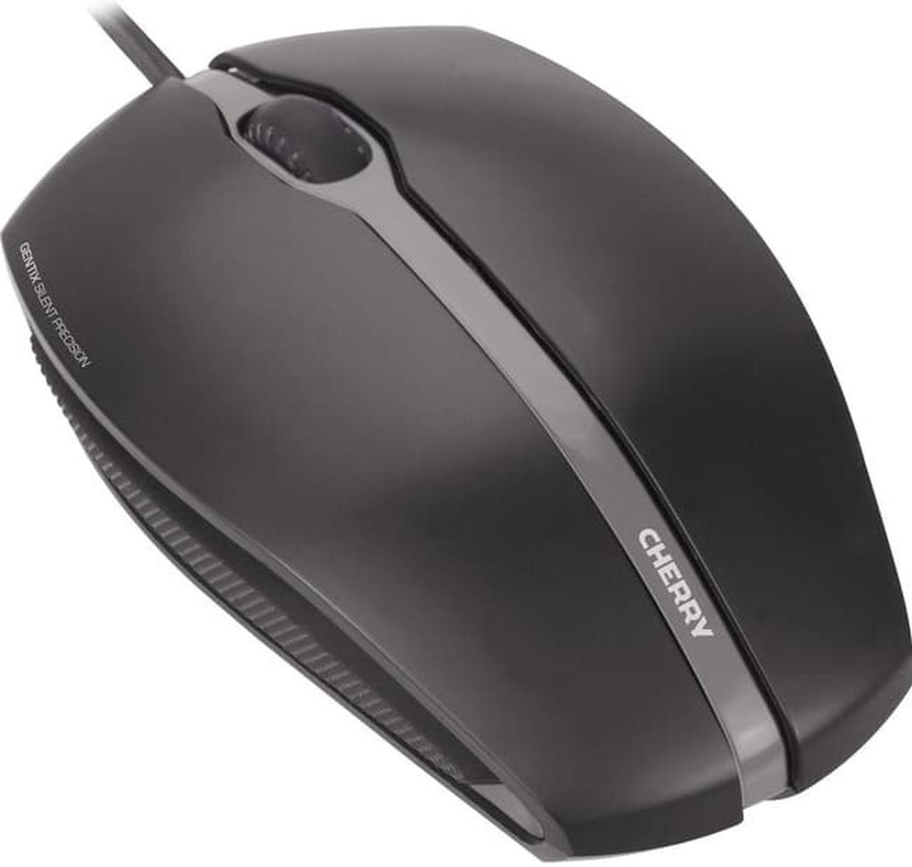 Alt view image 5 of 9 - Cherry JM-0310-2 Gentix Silent USB Wired 1000dpi Optical Ambidextrous Mouse