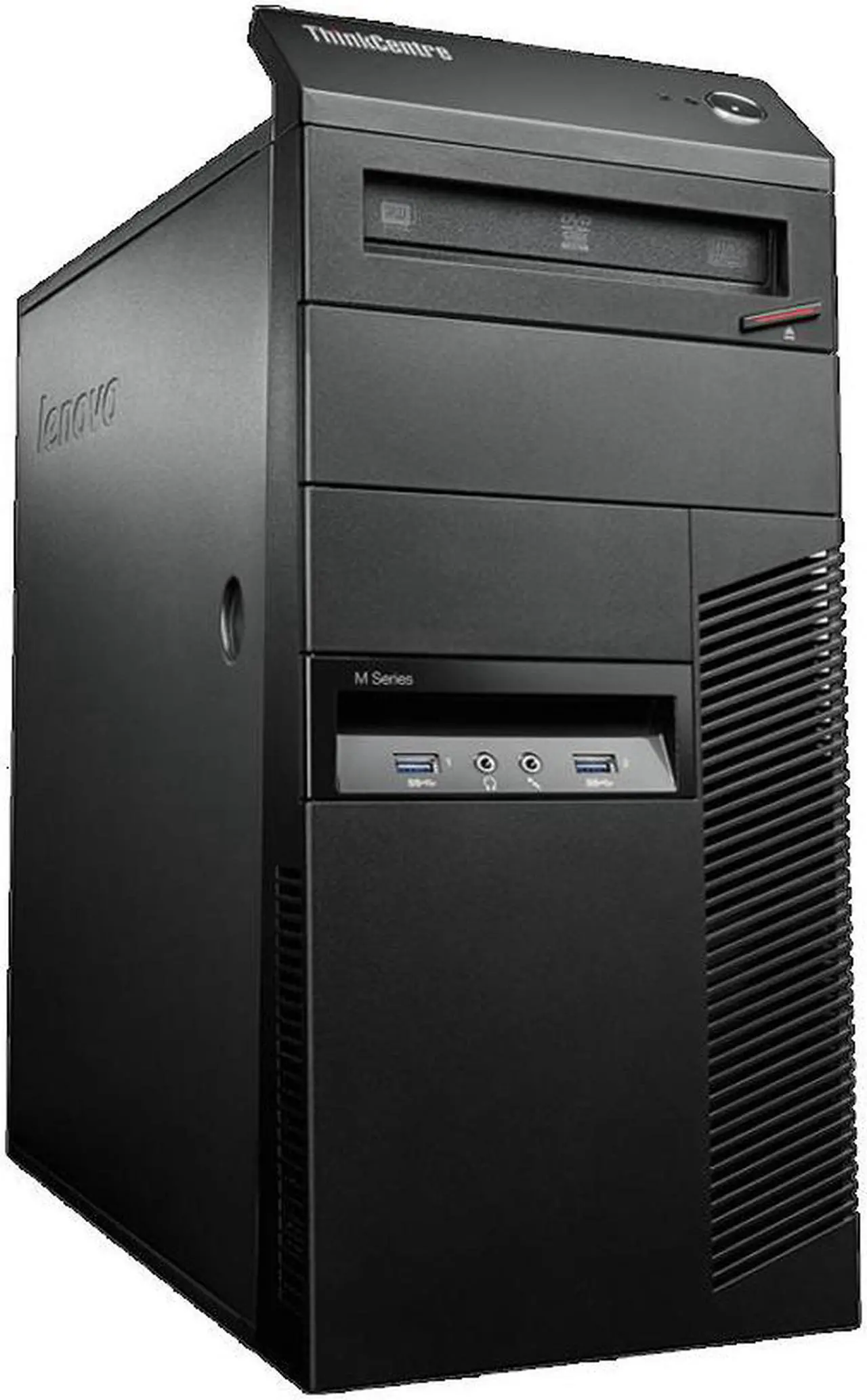 Main image of Lenovo ThinkCentre M93p, Tower, Intel Core i7-4770 @ 3.40 GHz, 16GB DDR3, NEW 500GB SSD, DVD-RW, Microsoft Windows 10 Pro 64-bit
