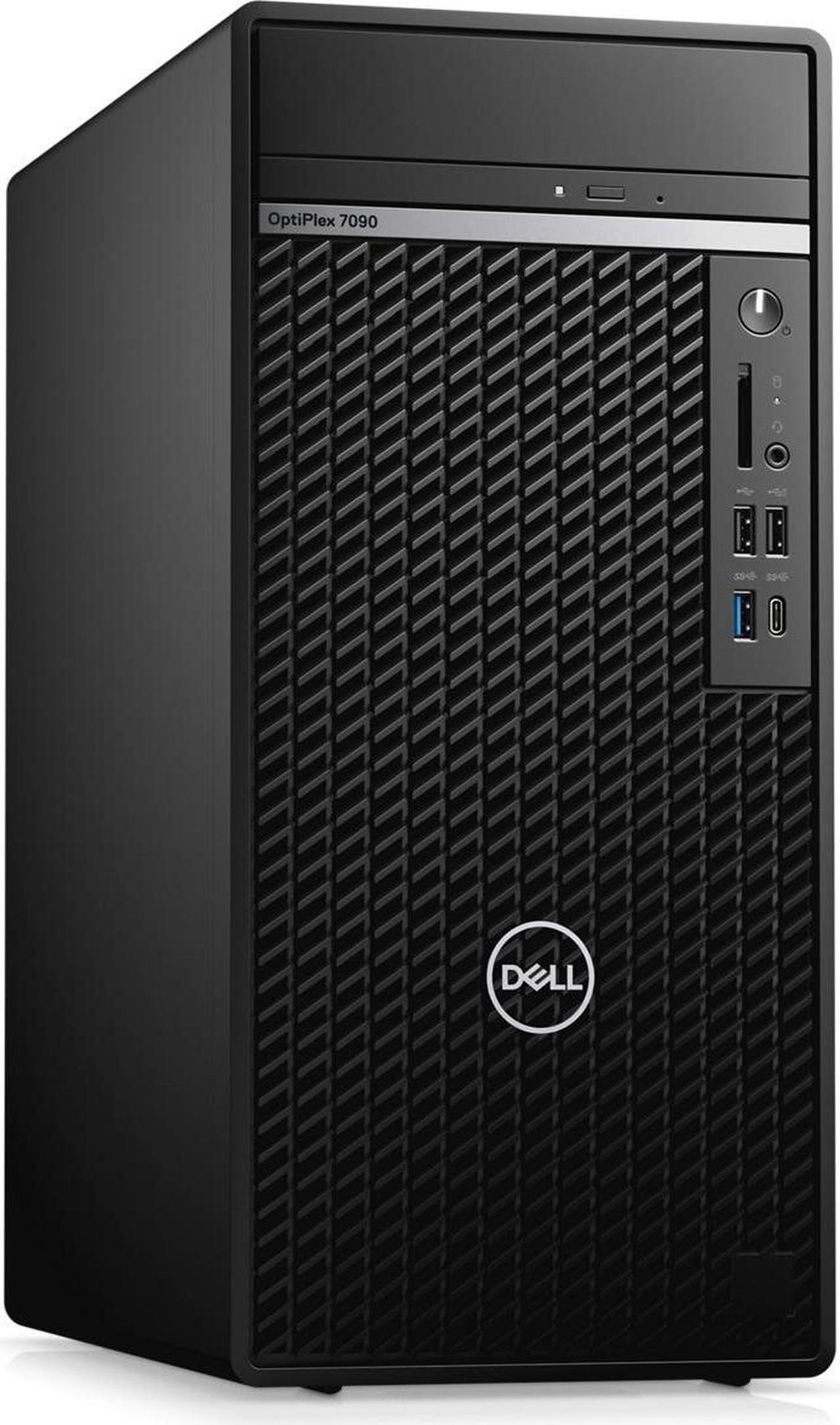 Dell Optiplex 7090 MT Mini Tower Desktop | Core i7 - 11700 - 128GB SSD Hard Drive - 8GB RAM | 8 cores @ 4.9 GHz Win 11 Pro Black