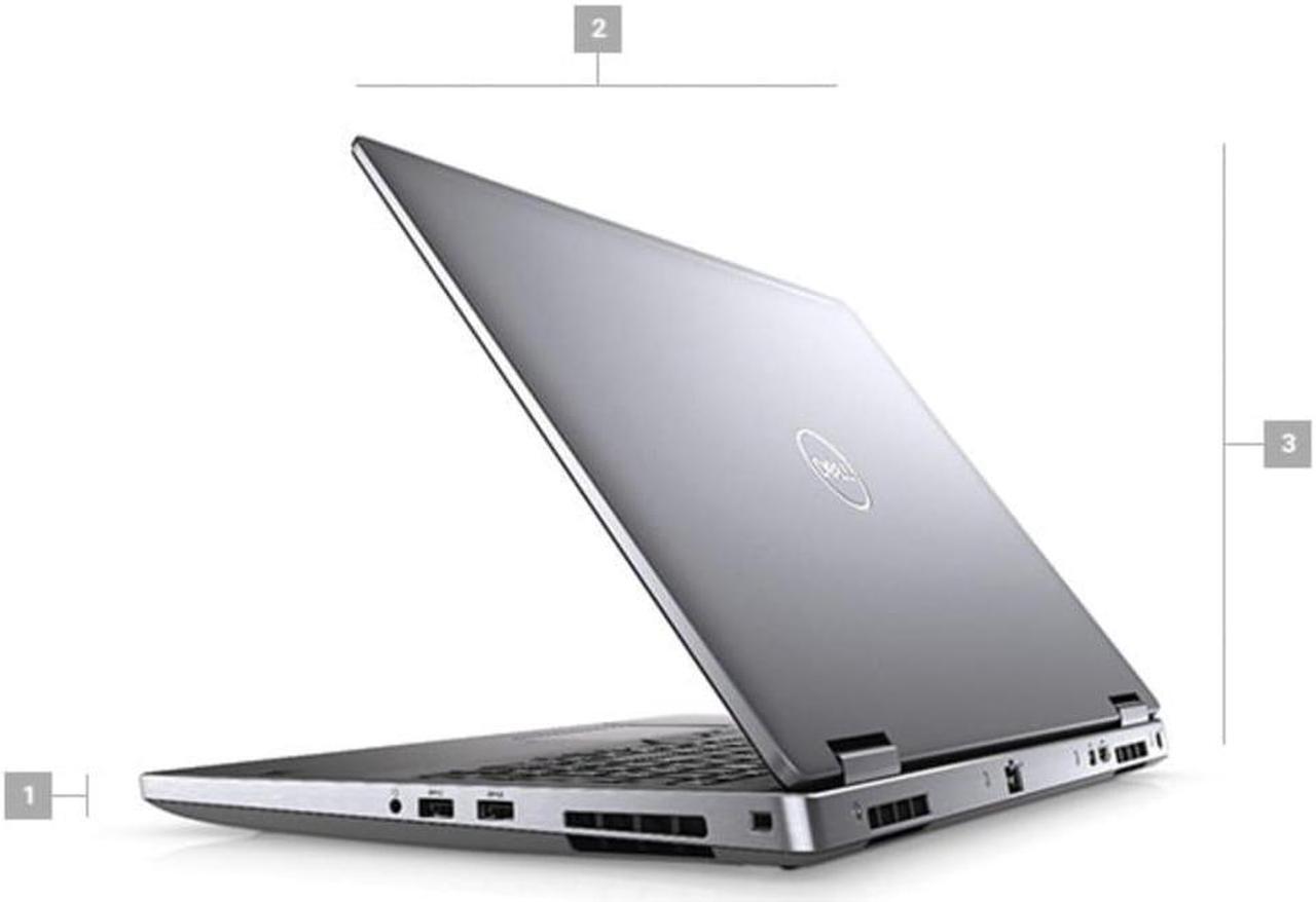 Alt view image 3 of 7 - Dell Precision 7000 7540 Workstation Laptop (2019) | 15.6" FHD | Core i9 - 1TB SSD - 64GB RAM - RTX 3000 | 8 Cores @ 4.8 GHz