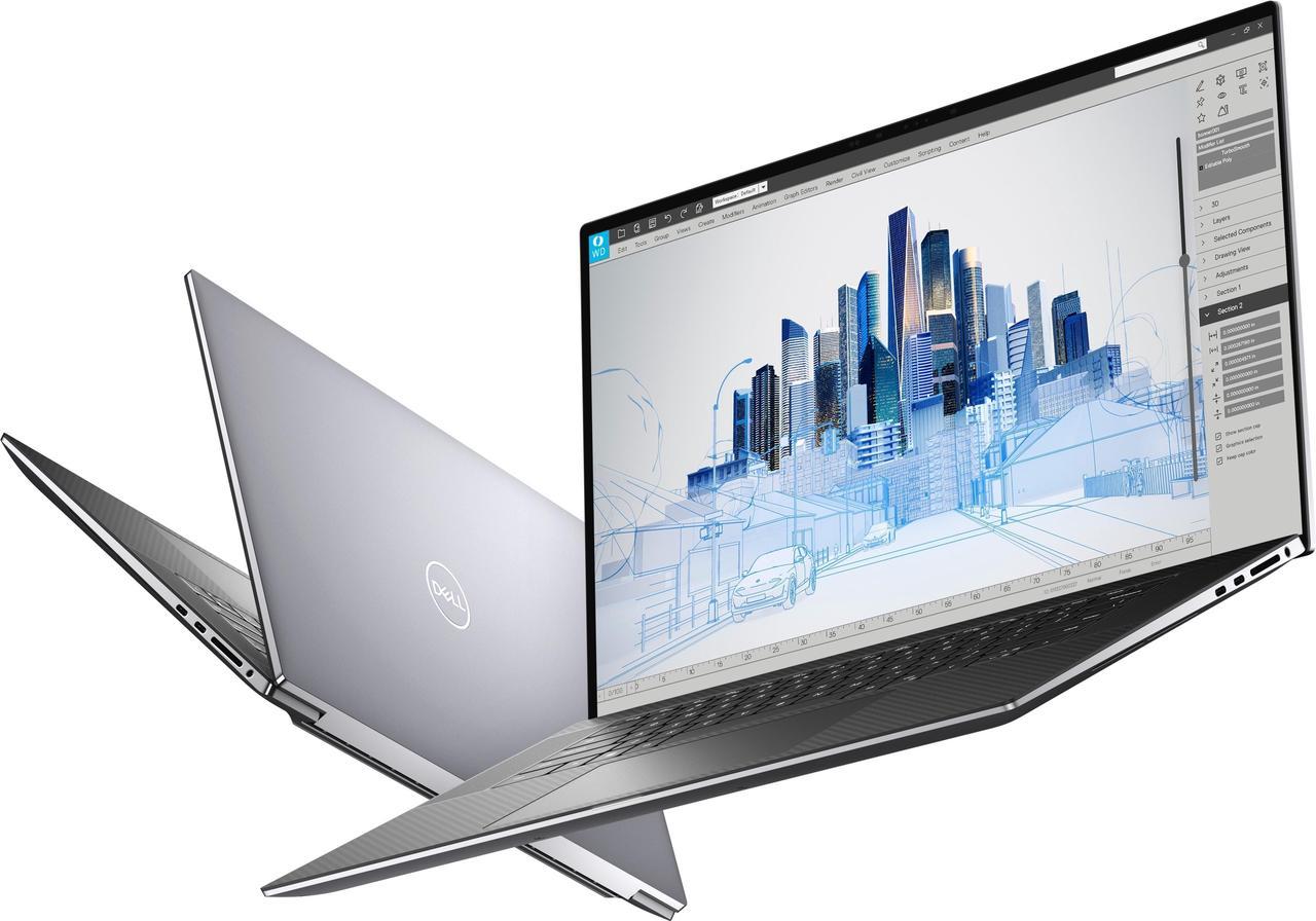 Dell Precision 5000 5760 Workstation Laptop (2021) | 17" FHD+ | Core i5 - 256GB SSD - 16GB RAM - RTX A2000 | 6 Cores @ 4.6 GHz - 11th Gen CPU